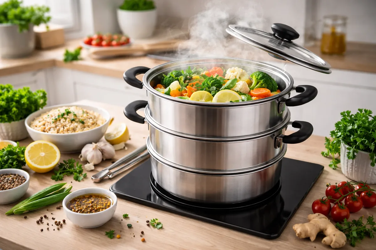 Maîtriser la cuisson à la vapeur pour des plats savoureux et sains