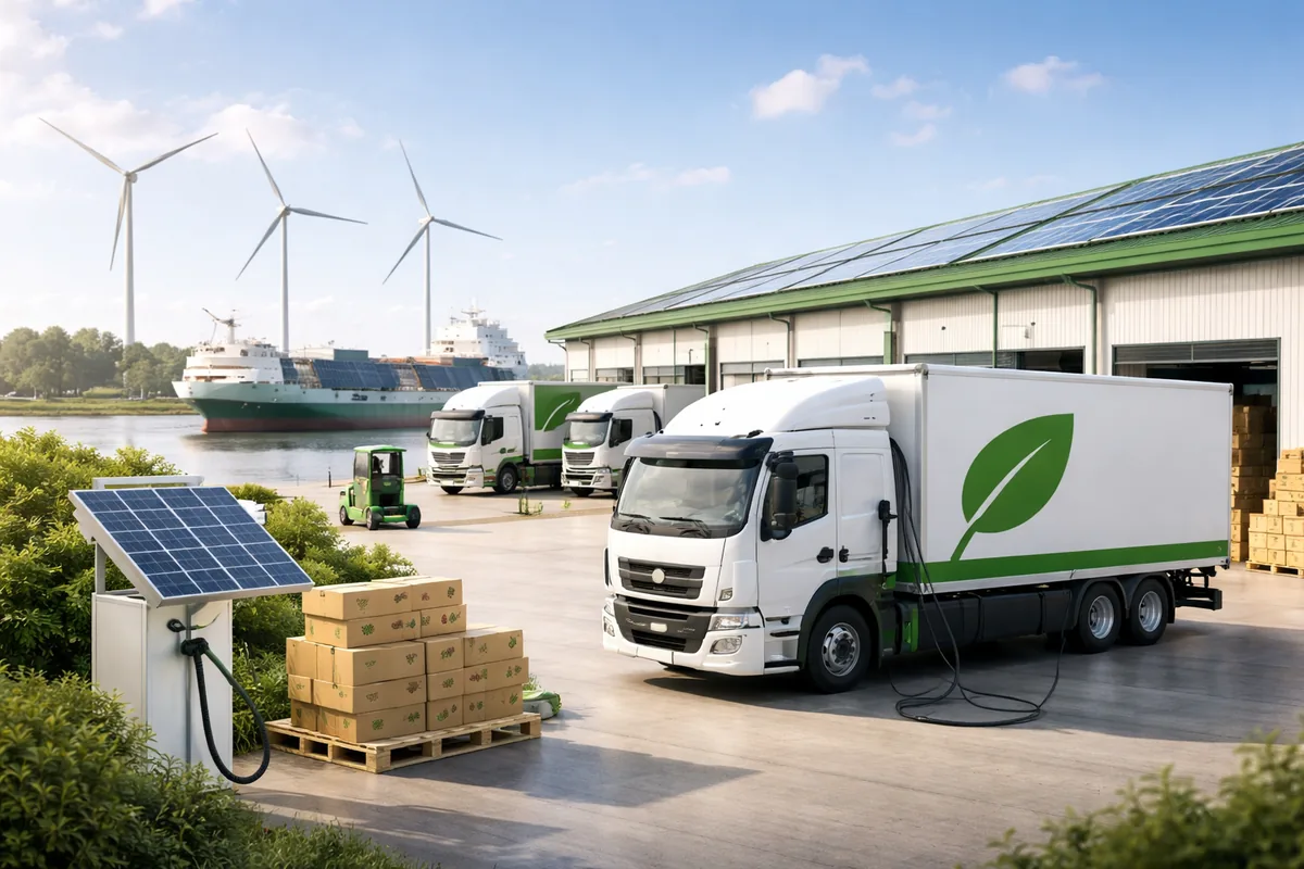 Les tendances actuelles de la logistique verte