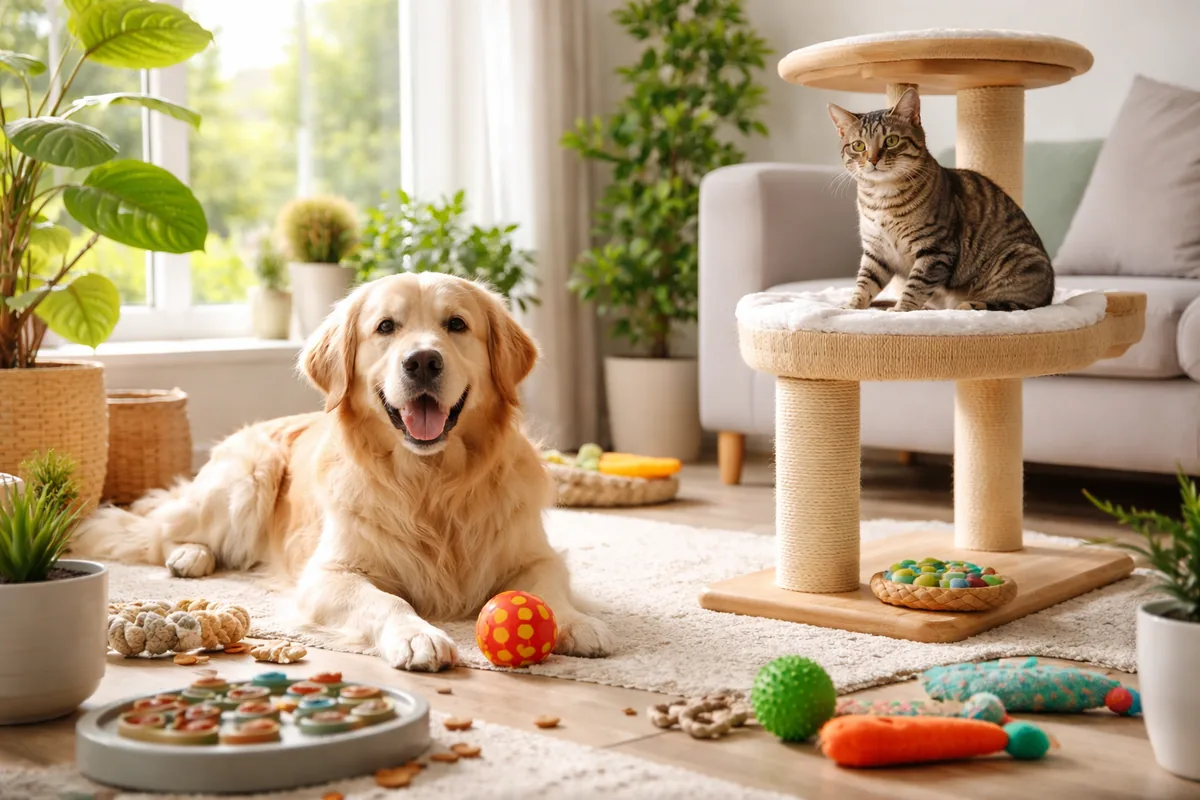 Les clés pour un environnement stimulant pour les animaux domestiques