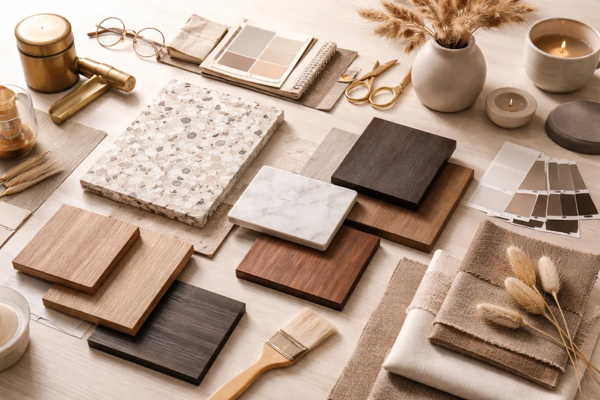 Comment choisir les matériaux pour votre projet de décoration intérieure