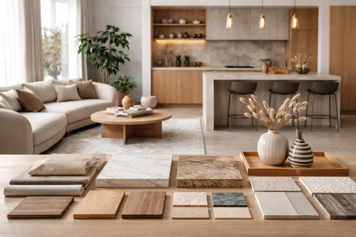 Comment choisir un style d'aménagement intérieur en fonction des matériaux