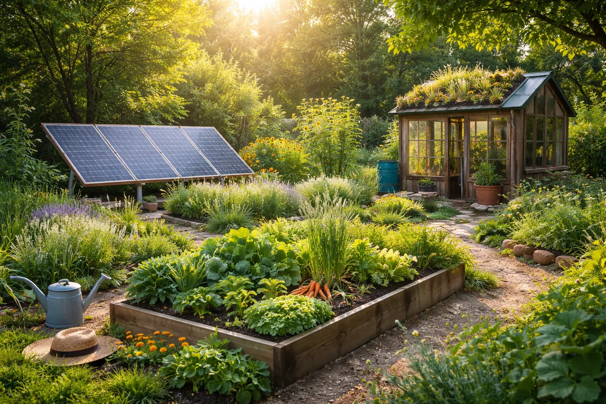 Comment améliorer l'efficacité énergétique de votre jardin écologique